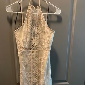 Forever 21 cream lace dress